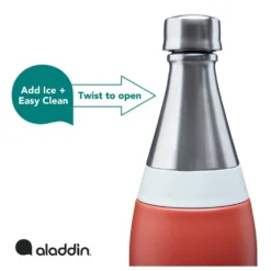 Aladdin Botella Thermavac™ Stainless Steel Bottle 0.6L -Nordsmin Shop aladdin botella thermavac stainless steel bottle 0.6l 3