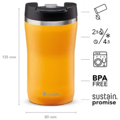 Aladdin Café Thermavac™ Leak-Lock™ Stainless Steel Thermo 0.25L -Nordsmin Shop aladdin cafe thermavac leak lock stainless steel thermo 0.25l 2