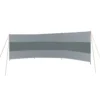 Bo-Camp Caira Plus Windbreak With Top Bars 500x140Cm