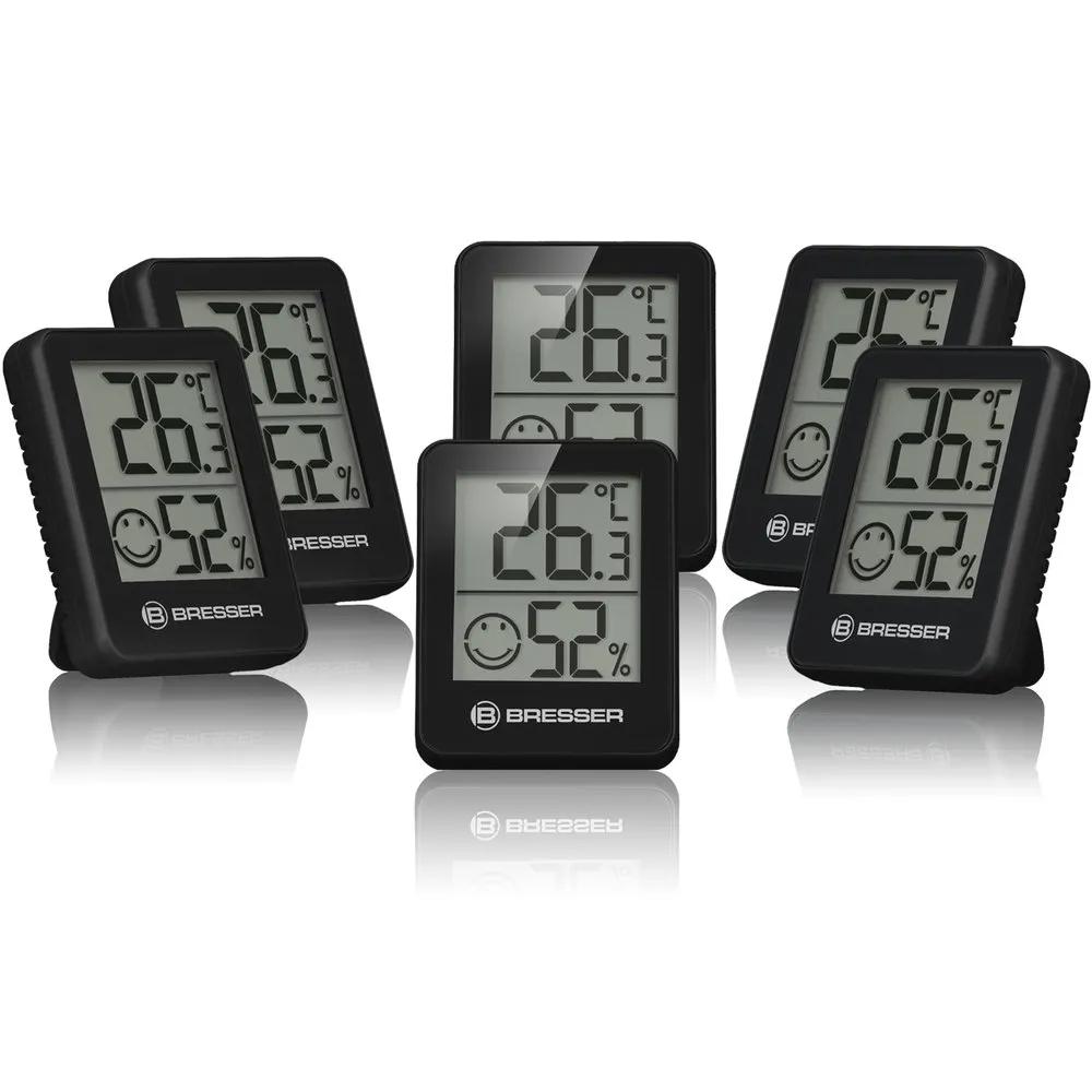 Bresser Climatrend Hygro Set Indicator Thermo Hygrometer 6 Units 1 Bresser Climatrend Hygro Set Indicator Thermo Hygrometer 6 Units