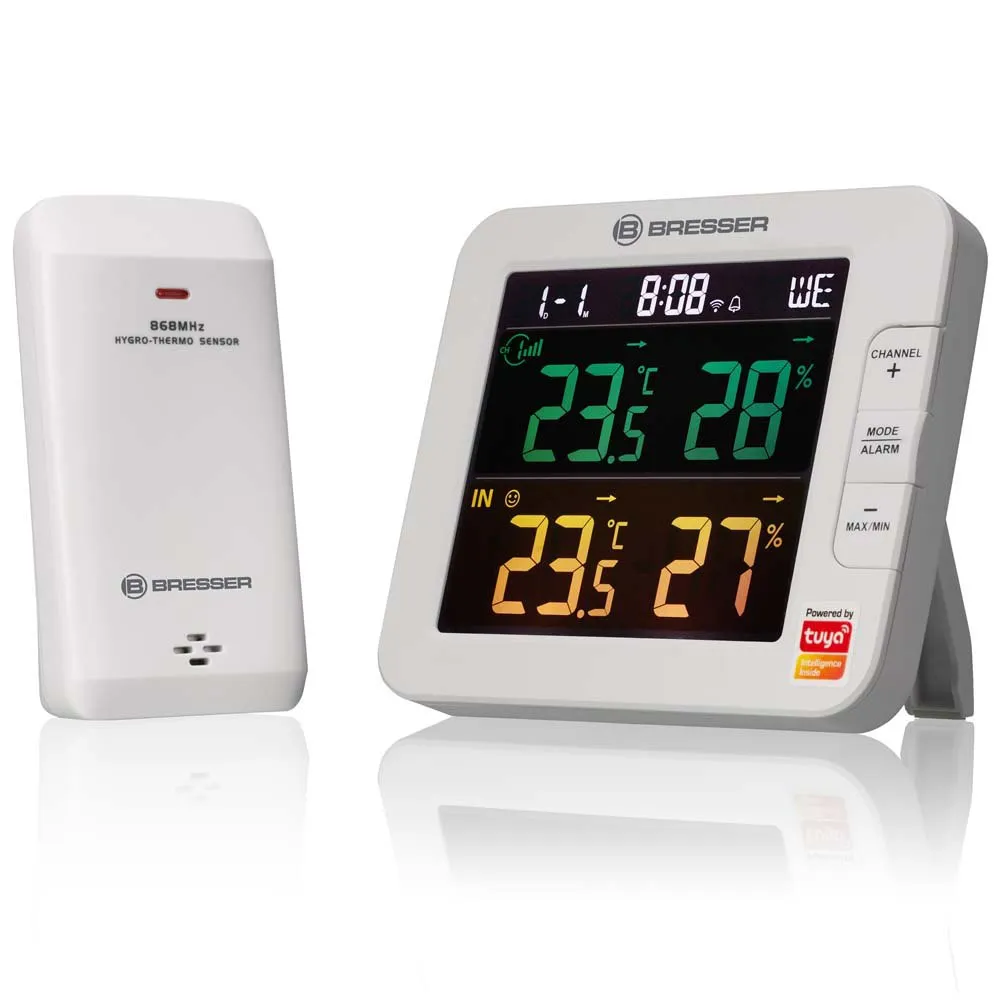Bresser Meteo Tuya Smart Thermometer And Hygrometer 1 Bresser Meteo Tuya Smart Thermometer And Hygrometer