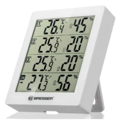 Bresser Temeo Higro Quadro 4 Thermometer And Hygrometer -Nordsmin Shop bresser temeo higro quadro 4 thermometer and hygrometer 4