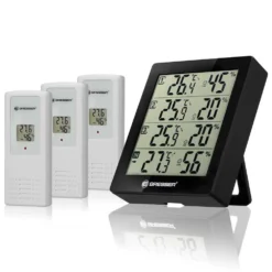 Bresser Temeo Higro Quadro 4 Weather Station 3 Units