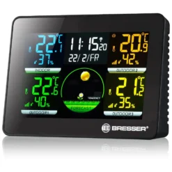 Bresser Thermo Hygro Quadro Nlx - Thermo-/Hygrometer 3 Outdoor Sensors -Nordsmin Shop bresser thermo hygro quadro nlx thermo hygrometer 3 outdoor sensors 2