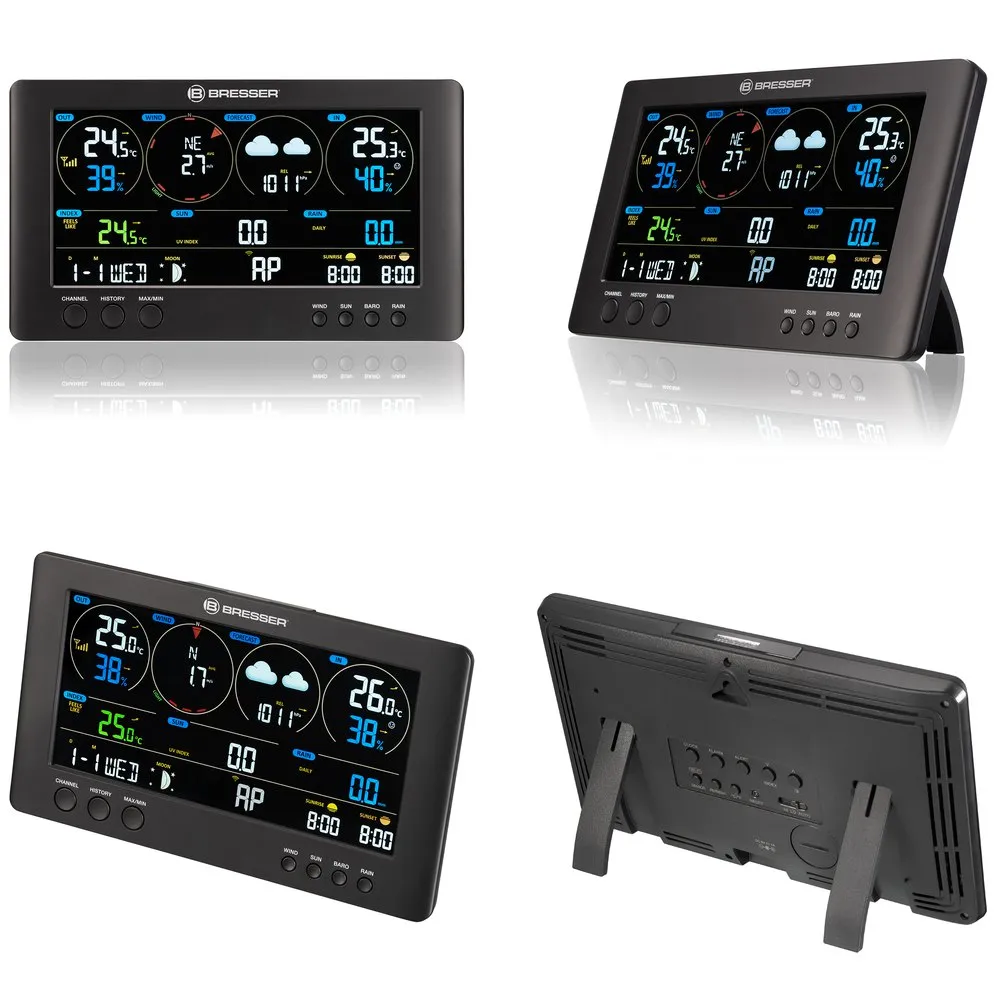 Bresser Wifi Clearview Weather Center 7-In-1 Sensor 4 Bresser Wifi Clearview Weather Center 7-In-1 Sensor - Image 4