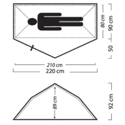 COLUMBUS Ultra 1P XL Ultralight Tent -Nordsmin Shop columbus ultra 1p xl ultralight tent 9