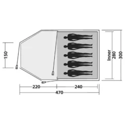 Eclipse 500 Tent -Nordsmin Shop easycamp eclipse 500 tent 2