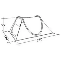 Fireball 200 Tent -Nordsmin Shop easycamp fireball 200 tent 6