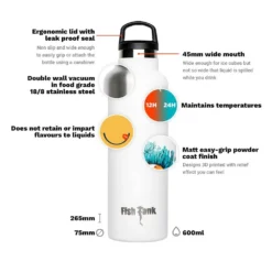 Reef Bottle 600ml -Nordsmin Shop fish tank reef bottle 600ml 4