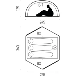 FJÄLLRÄVEN Abisko Dome 3 Tent -Nordsmin Shop fjallraven abisko dome 3 tent 3