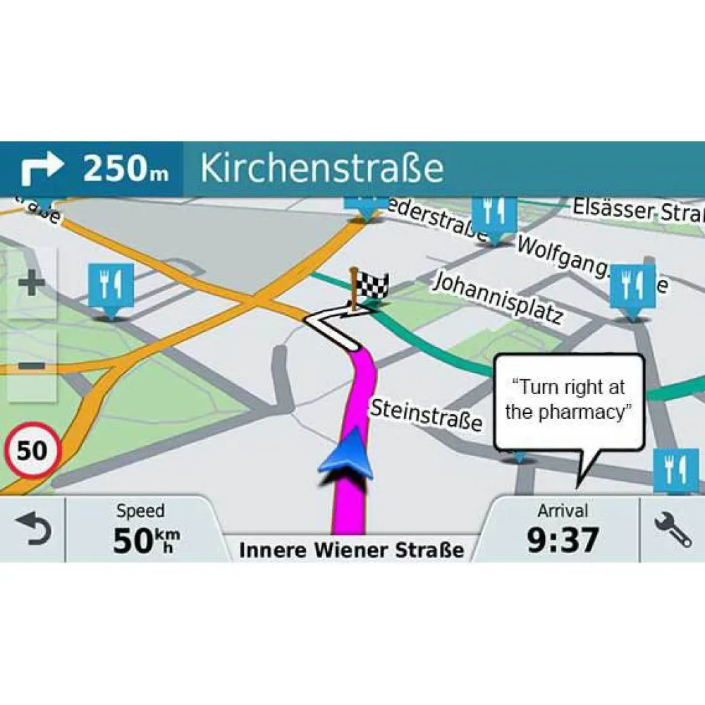 Garmin Gps Drivesmart 51 Lmt-S Europe Du Sud 8 Garmin Gps Drivesmart 51 Lmt-S Europe Du Sud - Image 8