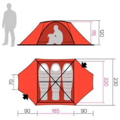 Hannah Covert 3 WS Adventure Tent -Nordsmin Shop hannah covert 3 ws adventure tent 15