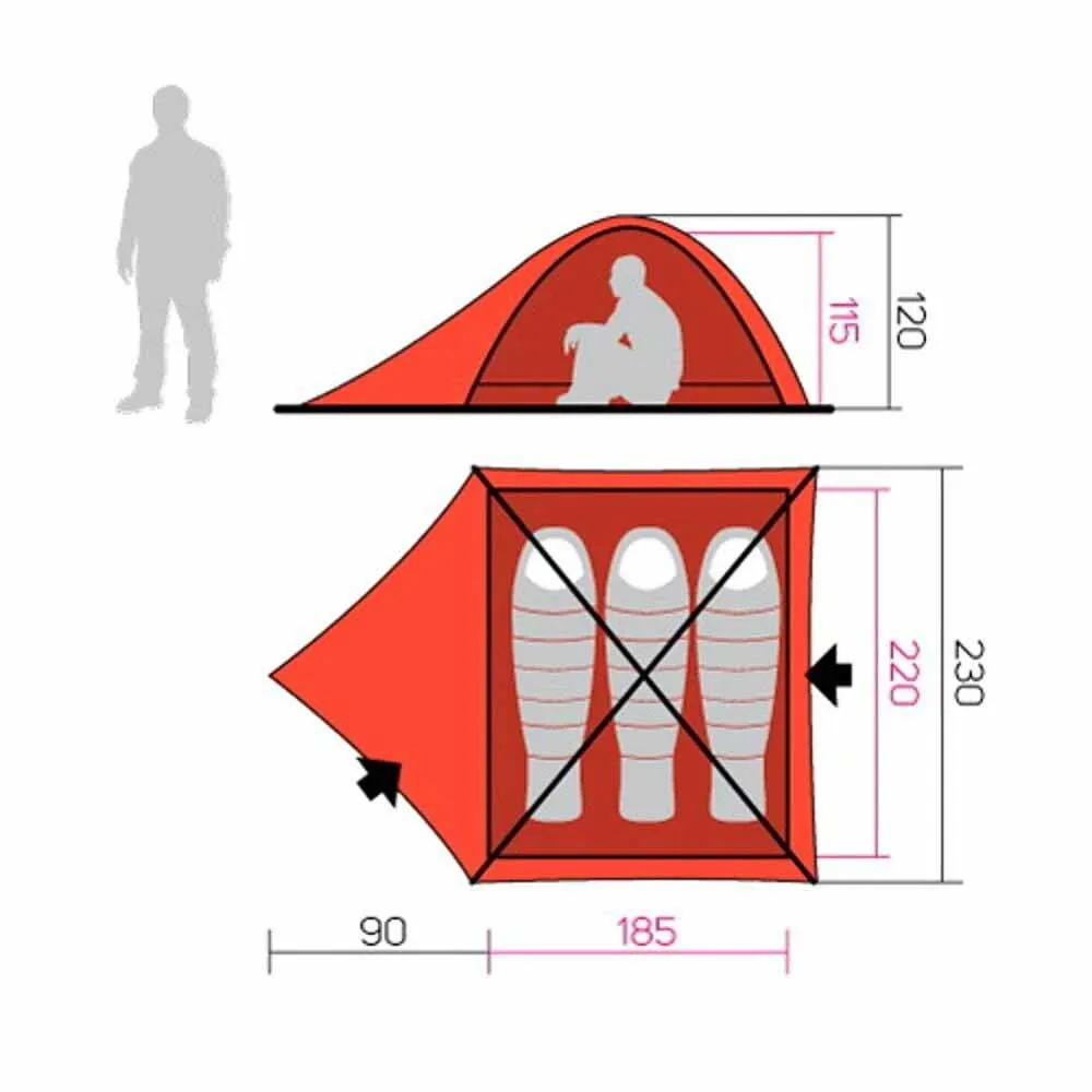 Hannah Serak 3 Tent 4 Hannah Serak 3 Tent - Image 4