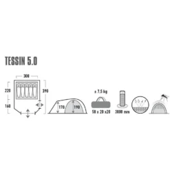 High Peak Tessin Tent 7 High Peak Tessin Tent -Nordsmin Shop high peak tessin tent 3