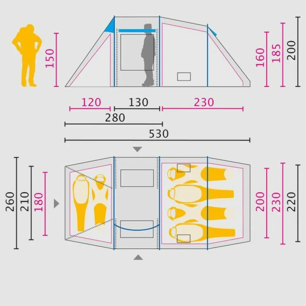 Tent Jack Wolfskin Great Divide Rt 2 Tent Jack Wolfskin Great Divide Rt - Image 2