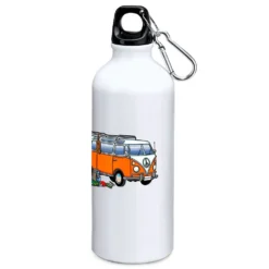 Hippie Van Climbing 800ml Aluminium Bottle