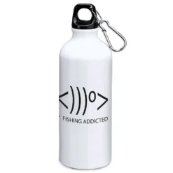 Simply Fishing Addicted 800ml Aluminium Bottle