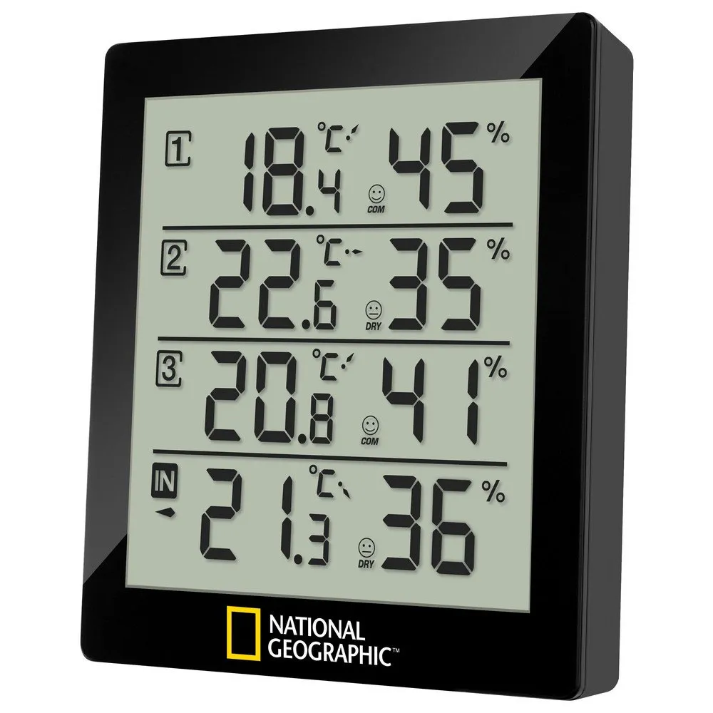 National Geographic 9070200 Thermometer And Hygrometer 2 National Geographic 9070200 Thermometer And Hygrometer - Image 2