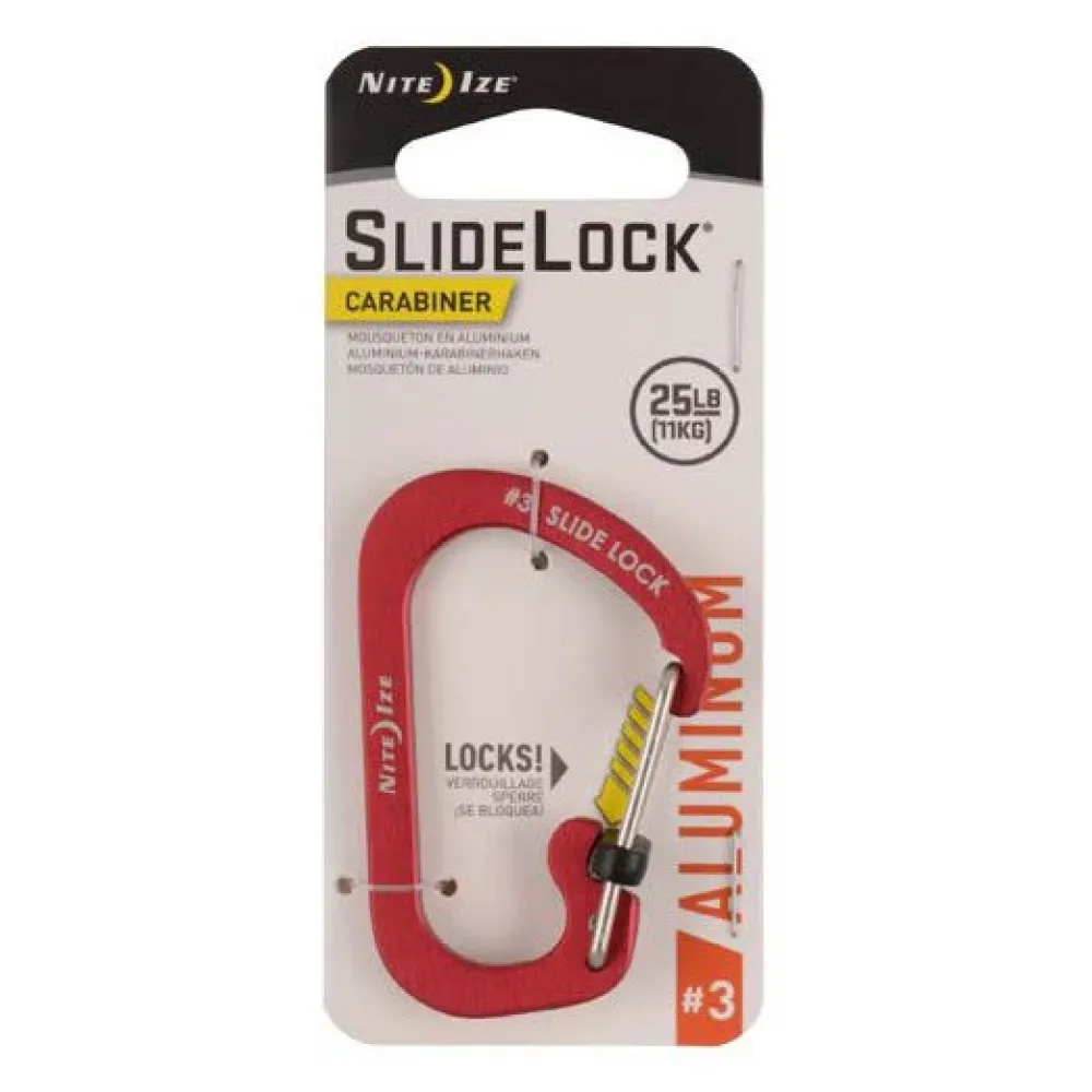 Nite Ize Sidelock Carabiner Aluminium 3 1 Nite Ize Sidelock Carabiner Aluminium 3