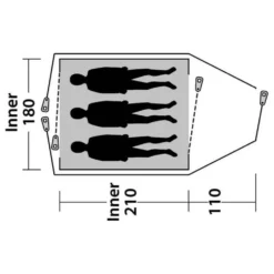 Outwell Cloud 3P Tent -Nordsmin Shop outwell cloud 3p tent 10