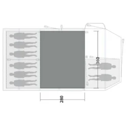 Outwell Flat Woven Knightdale 8PA -Nordsmin Shop outwell flat woven knightdale 8pa 2