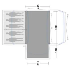 Outwell Flat Woven Oakdale 5PA -Nordsmin Shop outwell flat woven oakdale 5pa 2