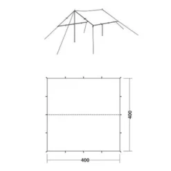Robens Tarp 4x4 M -Nordsmin Shop robens tarp 4x4 m 8