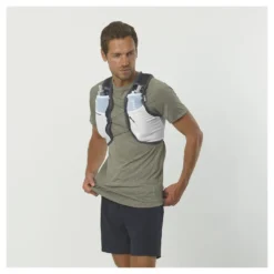 Salomon Active Skin 4 With Flasks Hydration Vest -Nordsmin Shop salomon active skin 4 with flasks hydration vest 2