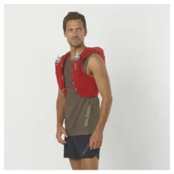 Salomon Adv Skin 12 With Flasks Hydration Vest -Nordsmin Shop salomon adv skin 12 with flasks hydration vest 7
