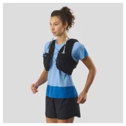Salomon Adv Skin 12 With Flasks Hydration Vest Woman -Nordsmin Shop salomon adv skin 12 with flasks hydration vest woman 2