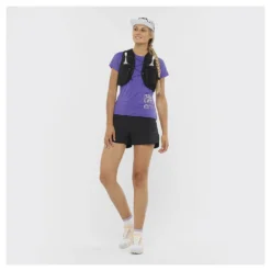 Salomon Adv Skin 12 With Flasks Hydration Vest Woman -Nordsmin Shop salomon adv skin 12 with flasks hydration vest woman 6