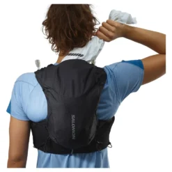 Salomon Adv Skin 12 With Flasks Hydration Vest Woman -Nordsmin Shop salomon adv skin 12 with flasks hydration vest woman 9