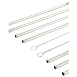 TRESPASS Foreverstraw Stainless Steel Straws -Nordsmin Shop trespass foreverstraw stainless steel straws 3