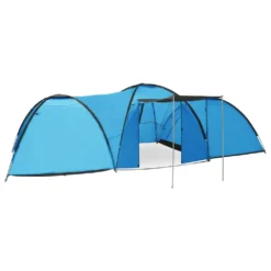 VIDAXL Camping Igloo Tent 650x240x190cm 8 Person