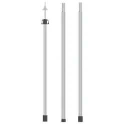 VIDAXL Telescopic Tarp Polelength Of 102-260Cm